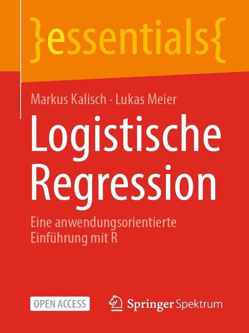 Title details for Logistische Regression by Markus Kalisch - Wait list